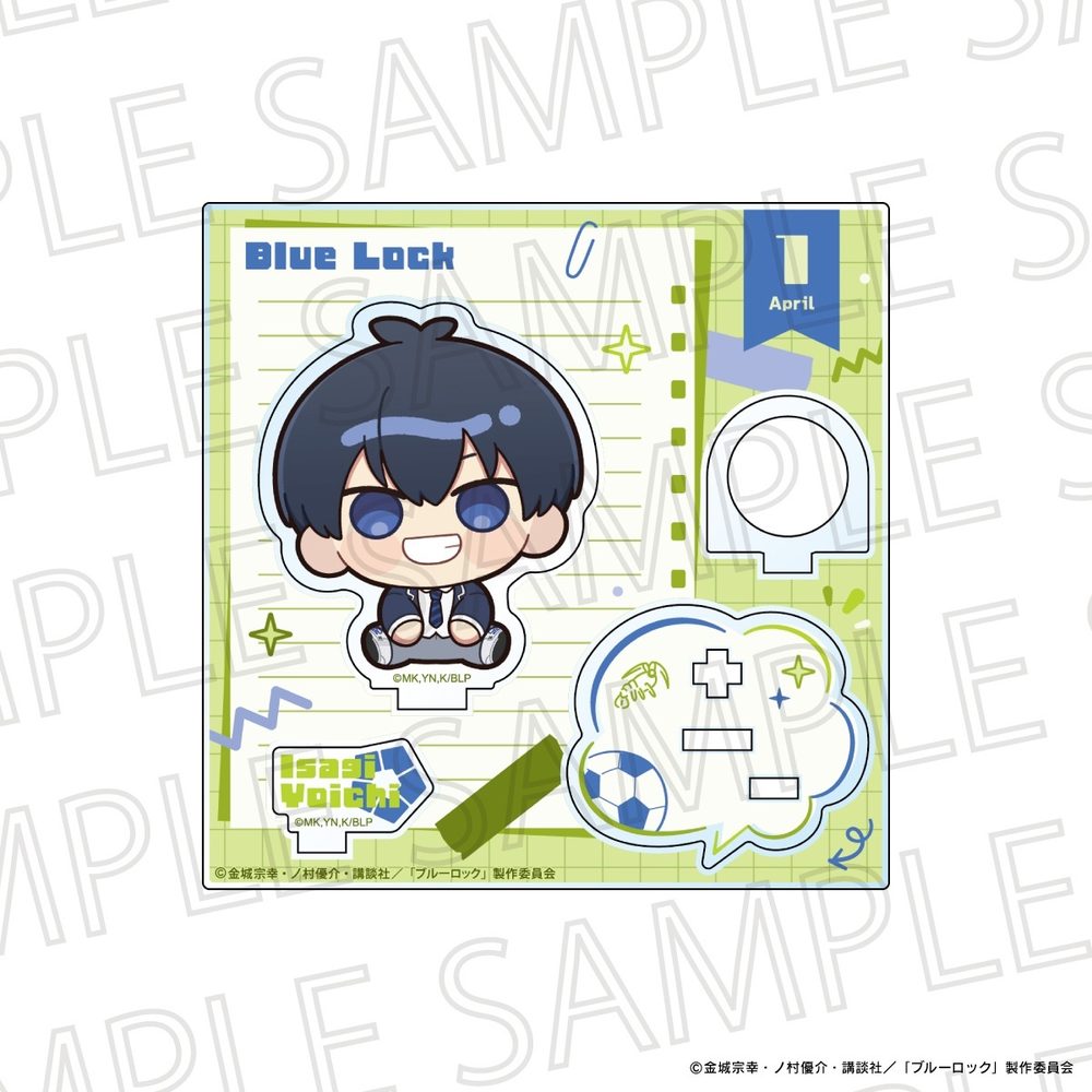 ブルーロック アクリルリングスタンド 潔世一 ("Blue Lock" Acrylic Ring Stand Isagi Yoichi)
