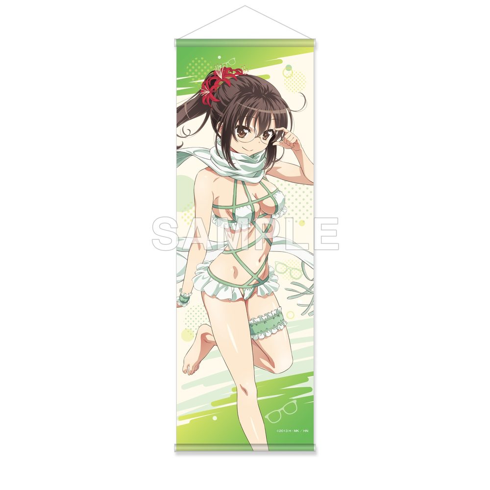 僕は友達が少ない ハーフタペストリー Anime 15th anniversary 志熊理科 ("Haganai: I Don't Have Many Friends" Half Tapestry Anime 15th Anniversary Shiguma Rika)