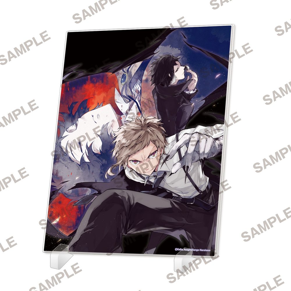 文豪ストレイドッグス 55Minutes アクリルパネル ("Bungo Stray Dogs: 55 Minutes" Acrylic Panel)