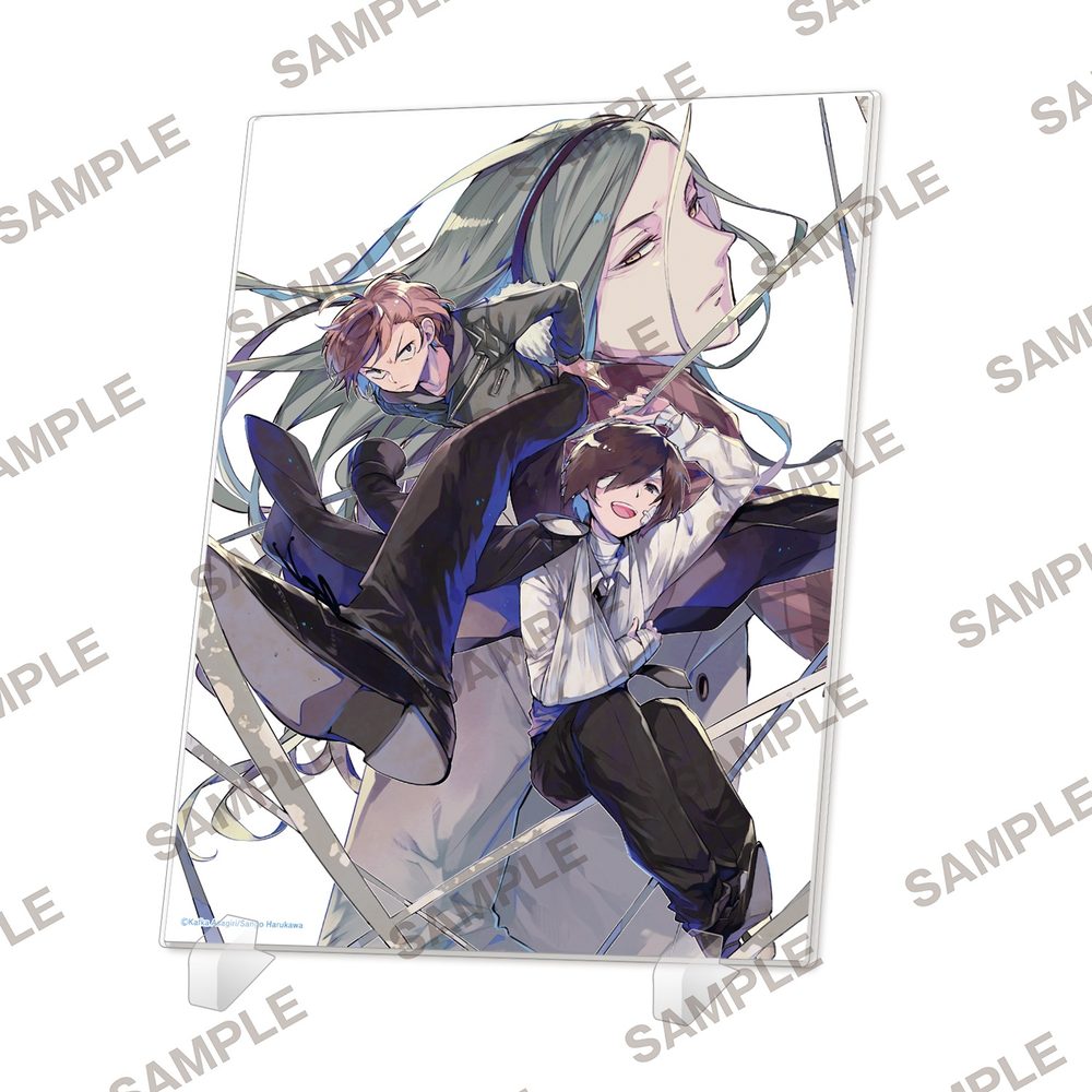 文豪ストレイドッグス 太宰、中也、十五歳 アクリルパネル ("Bungo Stray Dogs: Dazai, Chuya, Age Fifteen" Acrylic Panel)