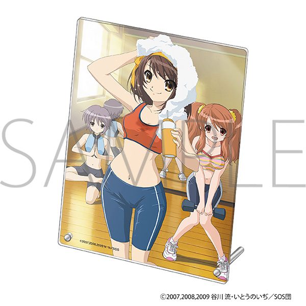 涼宮ハルヒの憂鬱 アクリルパネル A ("The Melancholy of Haruhi Suzumiya" Acrylic Panel A)
