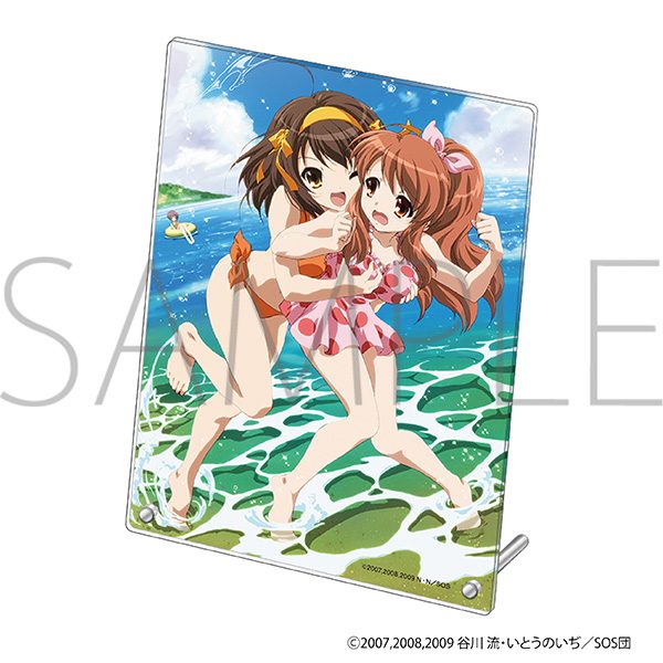 涼宮ハルヒの憂鬱 アクリルパネル B ("The Melancholy of Haruhi Suzumiya" Acrylic Panel B)