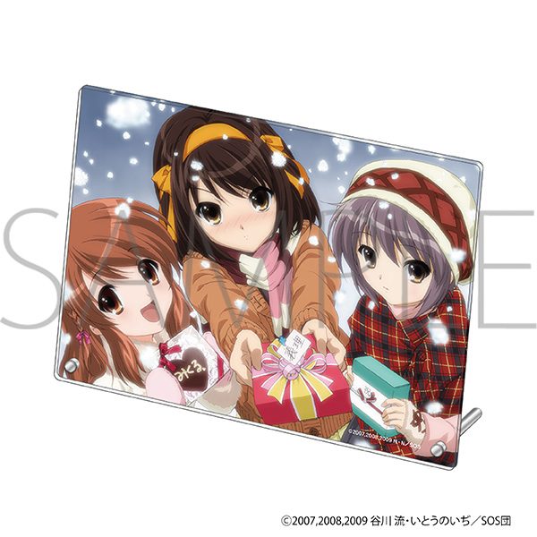 涼宮ハルヒの憂鬱 アクリルパネル C ("The Melancholy of Haruhi Suzumiya" Acrylic Panel C)