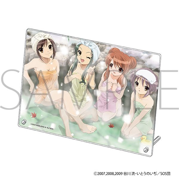 涼宮ハルヒの憂鬱 アクリルパネル D ("The Melancholy of Haruhi Suzumiya" Acrylic Panel D)