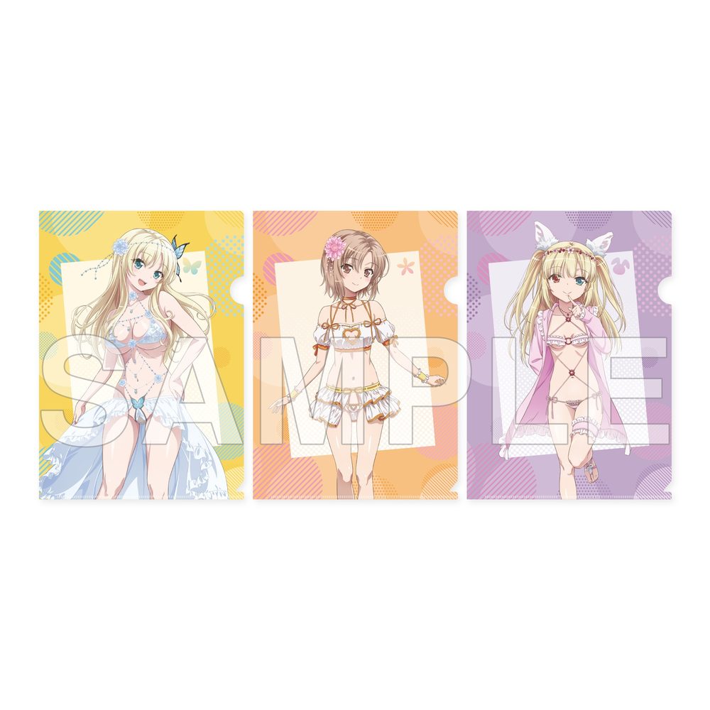 僕は友達が少ない クリアファイルセット Anime 15th anniversary 星奈・幸村・小鳩 ("Haganai: I Don't Have Many Friends" Clear File Set Anime 15th Anniversary Sena & Yukimura & Kobato)