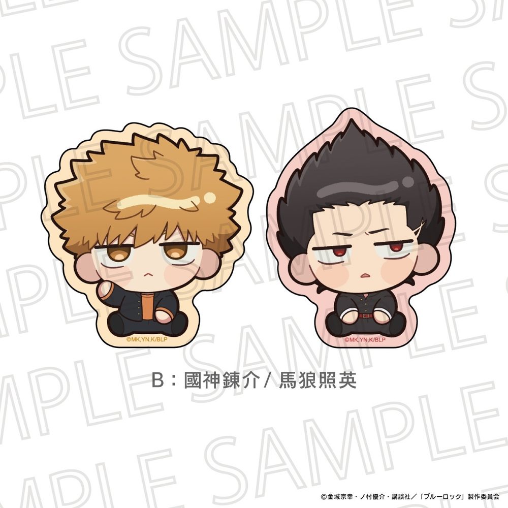 ブルーロック ステッカーセット B 國神錬介/馬狼照英 ("Blue Lock" Sticker Set B Kunigami Rensuke / Barou Shouei)