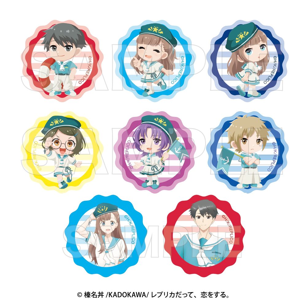 レプリカだって、恋をする。 ステッカーセット ("Even a Replica Can Fall in Love" Sticker Set)