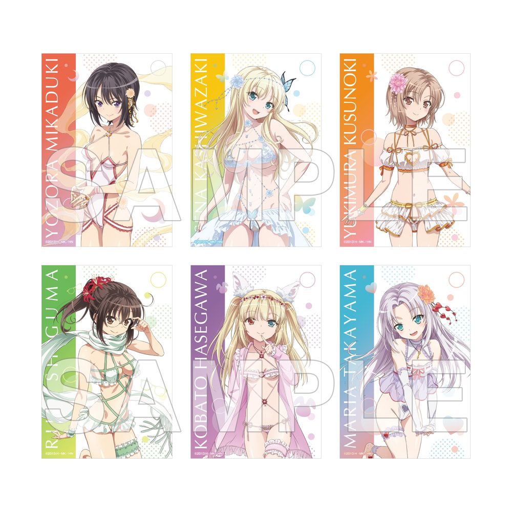 僕は友達が少ない イラストカードセット Anime 15th anniversary ("Haganai: I Don't Have Many Friends" Illustration Card Set Anime 15th Anniversary)