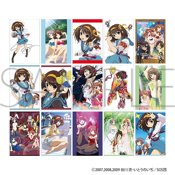 涼宮ハルヒの憂鬱 ポストカードブック ("The Melancholy of Haruhi Suzumiya" Postcard Book)