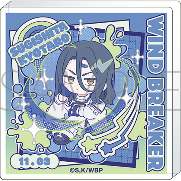 WIND BREAKER ころっと アクリルフィギュア 杉下京太郎 ぱすてるぽっぷ ("Wind Breaker" Korotto Acrylic Figure Sugishita Kyotaro Pastel Pop)
