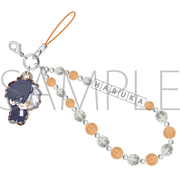 WIND BREAKER 放課後メイツ ビーズストラップ 桜遥 ぬいパルすきっぷ ("Wind Breaker" After School Mates Beads Strap Sakura Haruka Nui Pal Skip)