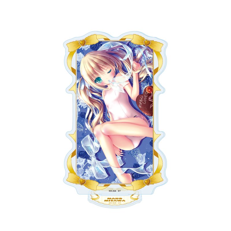 アクリルスタンド ロウきゅーぶ! 02 三沢真帆(公式イラスト) (Acrylic Stand "Ro-Kyu-Bu!" 02 Misawa Maho (Official Illustration))