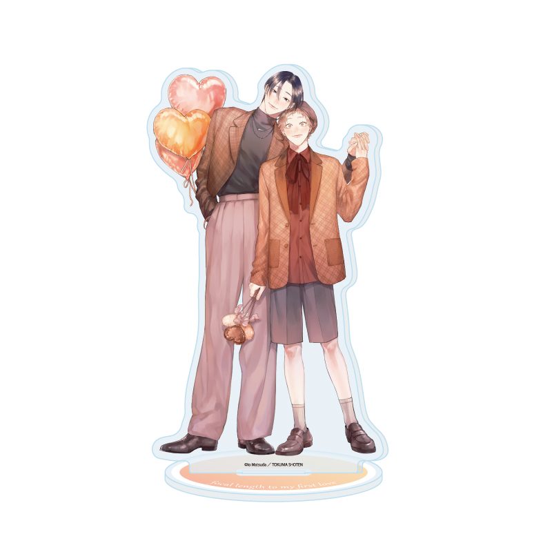 アクリルスタンド 初恋までの焦点距離 01 姫嶋翼&藍沢陽仁 A(描き下ろしイラスト) (Acrylic Stand "Focal Length to My First Love" 01 Himejima Tsubasa & Aizawa Haruto A (Original Illustration))