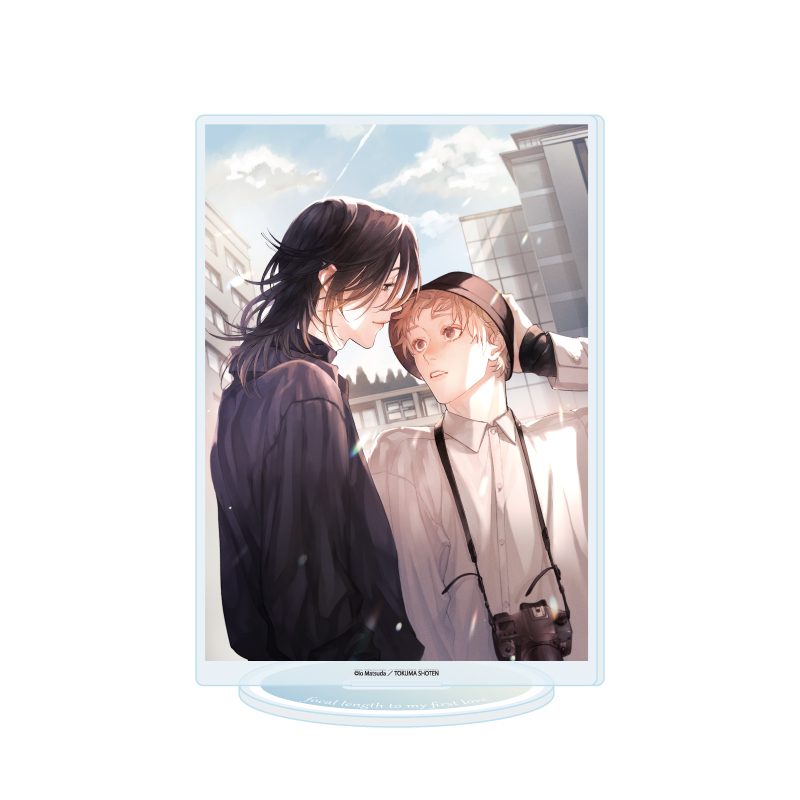 アクリルスタンド 初恋までの焦点距離 02 姫嶋翼&藍沢陽仁 B(公式イラスト) (Acrylic Stand "Focal Length to My First Love" 02 Himejima Tsubasa & Aizawa Haruto B (Official Illustration))