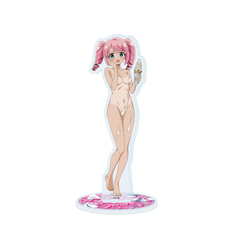 アクリルスタンド 魔法少女にあこがれて 45 花菱はるかB(描き下ろしイラスト) (Acrylic Stand "Gushing Over Magical Girls" 45 Hanabishi Haruka B (Original Illustration))