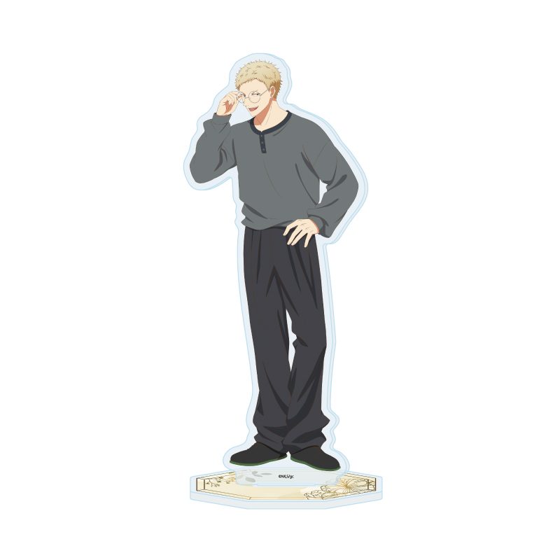 アクリルスタンド 映画 ギヴン 海へ 08 梶秋彦 メガネVer.(描き下ろしイラスト) (Acrylic Stand "Given The Movie: To the Sea" 08 Kaji Akihiko Glasses Ver. (Original Illustration))