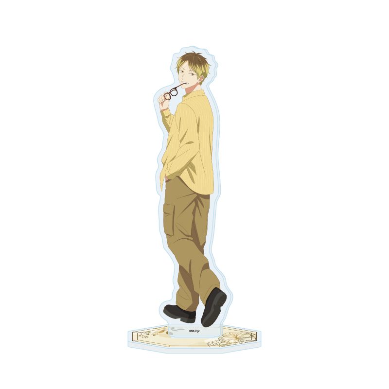 アクリルスタンド 映画 ギヴン 海へ 09 鹿島柊 メガネVer.(描き下ろしイラスト) (Acrylic Stand "Given The Movie: To the Sea" 09 Kashima Hiiragi Glasses Ver. (Original Illustration))