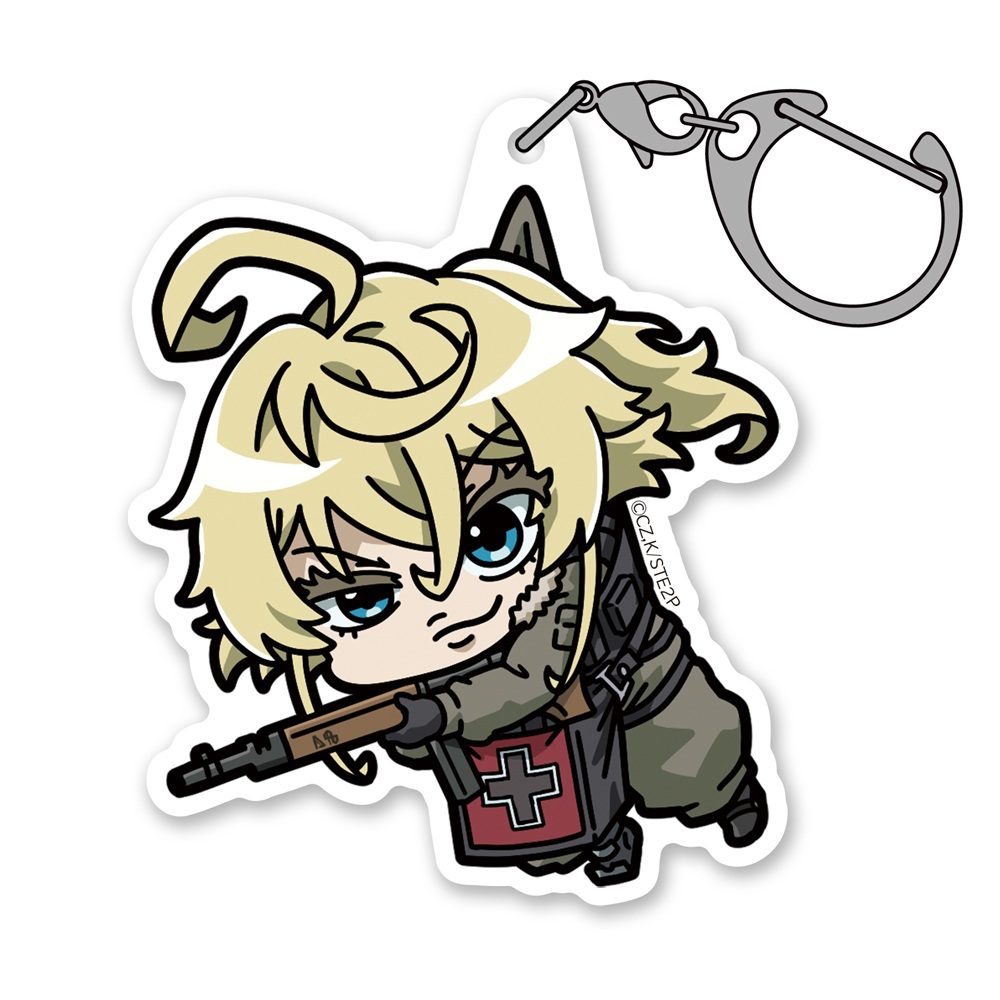 幼女戦記II ターニャ・デグレチャフ アクリルつままれ ("Saga of Tanya the Evil II" Tanya Degurechaff Acrylic Tsumamare)