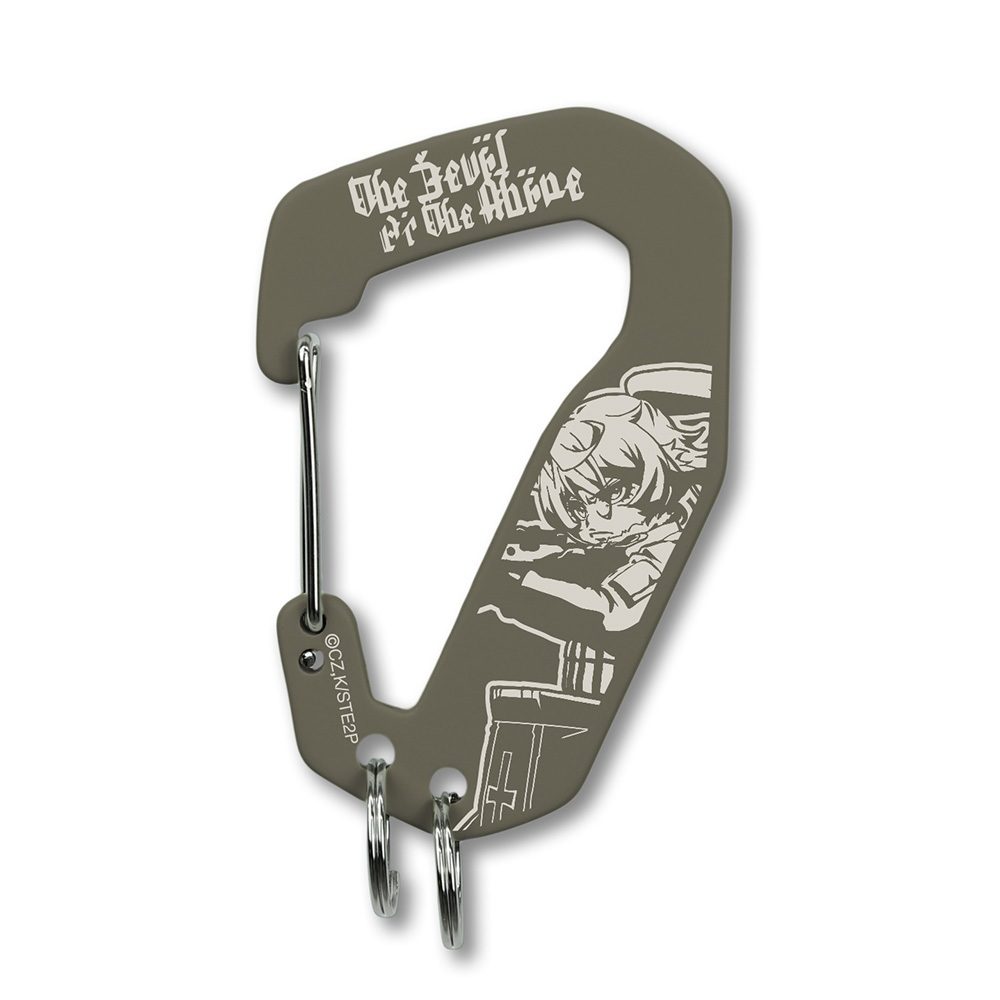 幼女戦記II ターニャ・デグレチャフ メタルカラビナ ("Saga of Tanya the Evil II" Tanya Degurechaff Metal Carabiner)