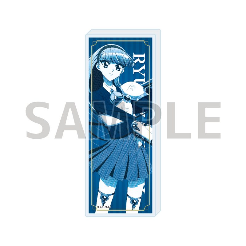 ミニアクリルブロック 魔法騎士レイアース 05 龍咲海(グラフアートスケッチイラスト) (Mini Acrylic Block "Magic Knight Rayearth" 05 Ryuuzaki Umi (Graph Art Sketch Illustration))