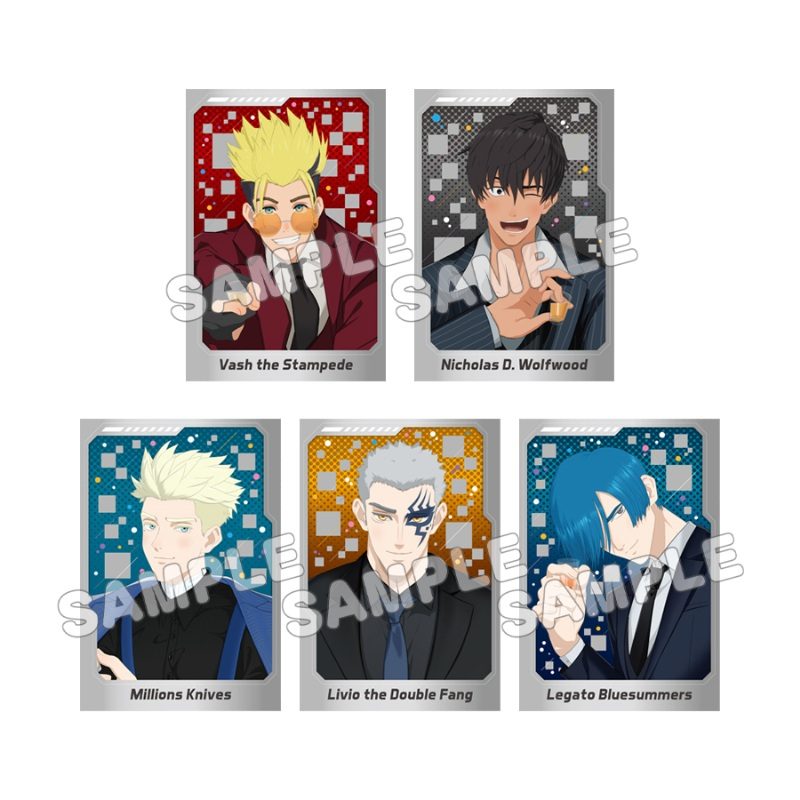 TRIGUN STARGAZE 描き下ろしメタリックトレーディングカード ("Trigun Stargaze" Original Illustration Metallic Trading Card)
