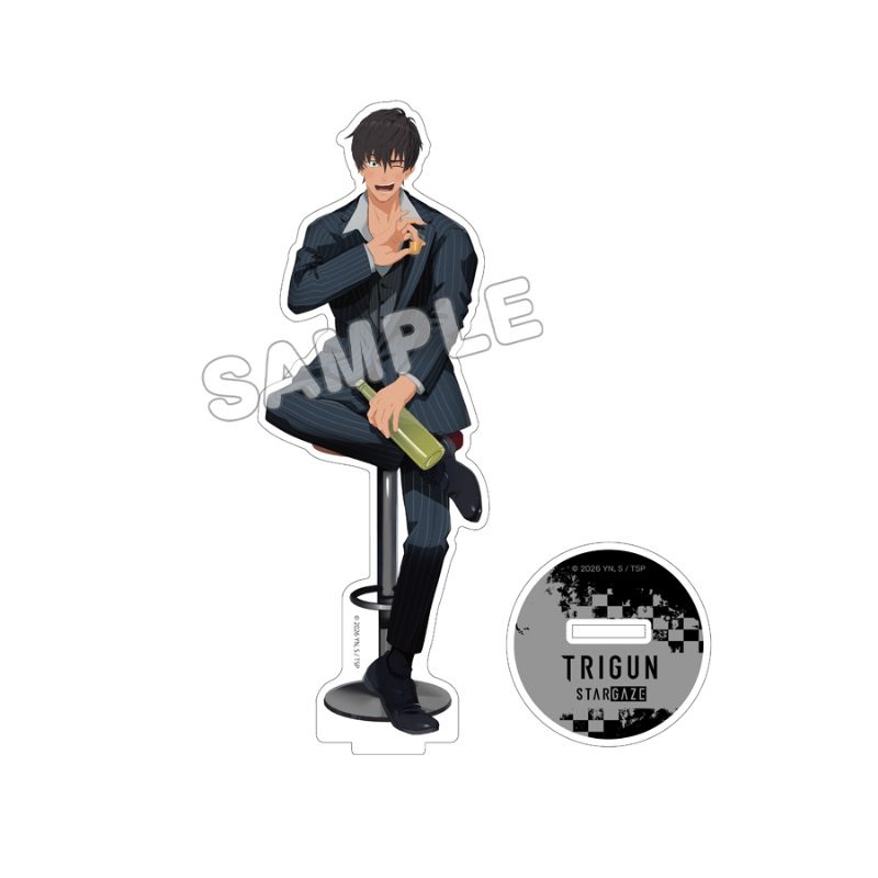 TRIGUN STARGAZE 描き下ろしアクリルスタンド ニコラス・D・ウルフウッド ("Trigun Stargaze" Original Illustration Acrylic Stand Nicholas D. Wolfwood)