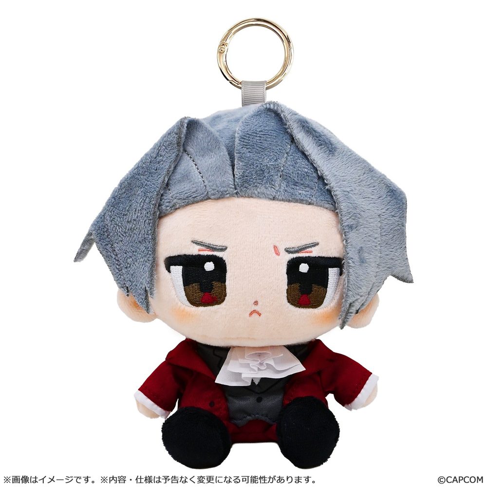 ちびかぷ カラビナ付きぬいぐるみ 逆転裁判 御剣怜侍 (Chibi Capcom Plush with Carabiner "Ace Attorney" Miles Edgeworth)