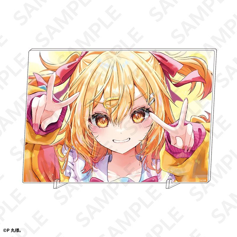 A5アクリルパネル ピースVer. P丸様。 (A5 Acrylic Panel Peace Ver. Pmarusama)