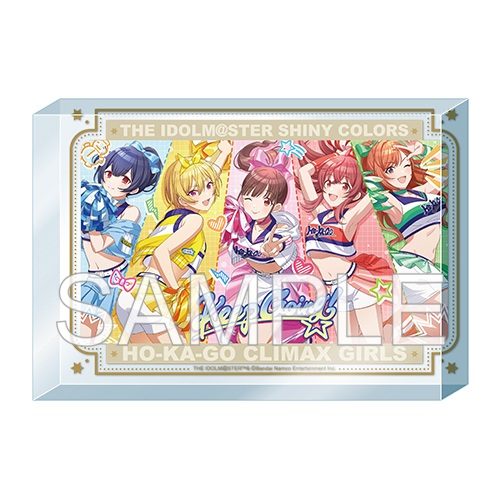 アイドルマスター シャイニーカラーズ アクリルブロック リアルラックにお願い☆★ 園田智代子Ver. ("The Idolmaster Shiny Colors" Acrylic Block Asking For Real Luck Sonoda Chiyoko Ver.)