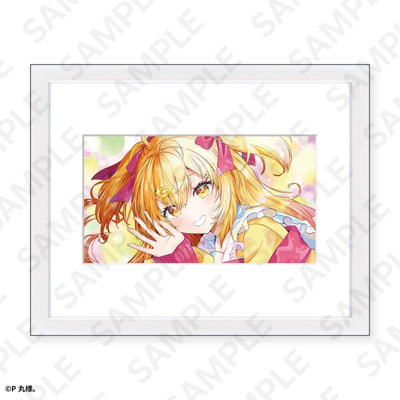 アートフレーム はにかみVer. P丸様。 (Art Frame Hanikami Ver. Pmarusama)