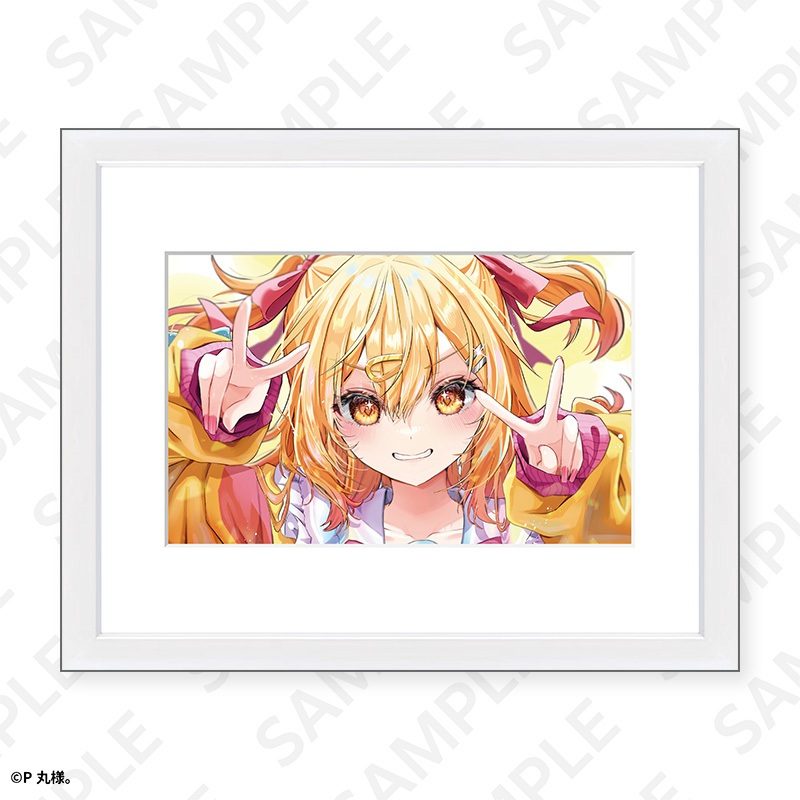 アートフレーム ピースVer. P丸様。 (Art Frame Peace Ver. Pmarusama)