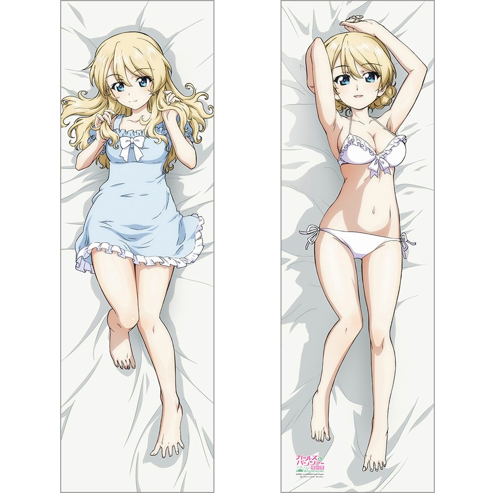 ガールズ&パンツァー 最終章 描き下ろし抱き枕カバー ダージリン/白 2WAYトリコット ("GIRLS und PANZER das Finale" Original Illustration Dakimakura Cover Darjeeling / White 2way Tricot)