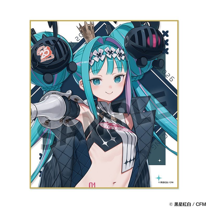 レーシングミク 2026 GSC 25th Ver. ミニ色紙 (Racing Miku 2026 GSC 25th Ver. Mini Art Board)