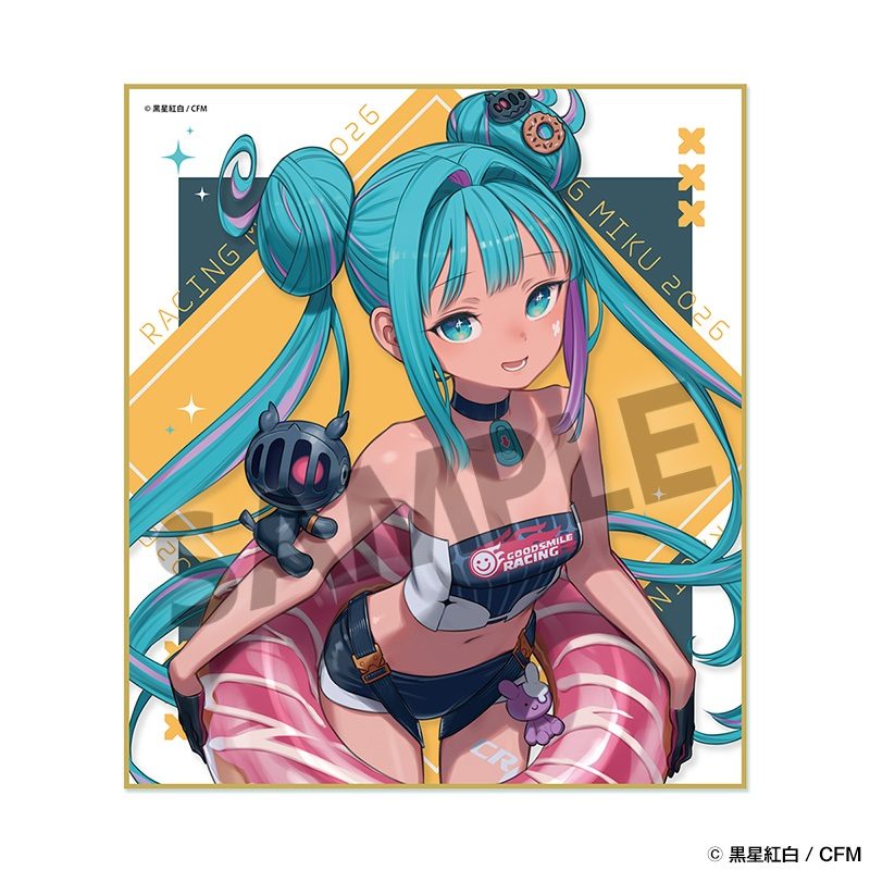 レーシングミク 2026 Rd.3 SEPANG 応援Ver. ミニ色紙 (Racing Miku 2026 Rd.3 SEPANG CHEERING Ver. Mini Art Board)