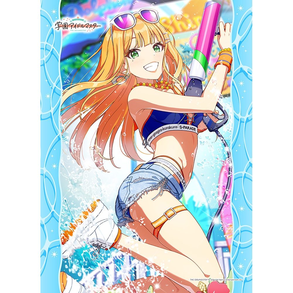 学園アイドルマスター B2タペストリー 紫雲清夏/キミとセミブルー Wスエード ("Gakuen Idolmaster" B2 Tapestry Shiun Sumika / Kimi to Semi Blue W Suede)