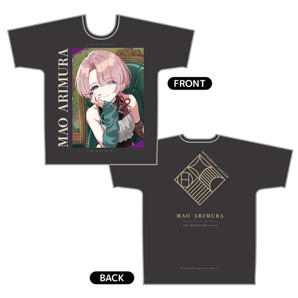 学園アイドルマスター グラフィックTシャツ 有村麻央/ENDLESS DANCE XLサイズ ("Gakuen Idolmaster" Graphic T-shirt Arimura Mao / ENDLESS DANCE (XL Size))