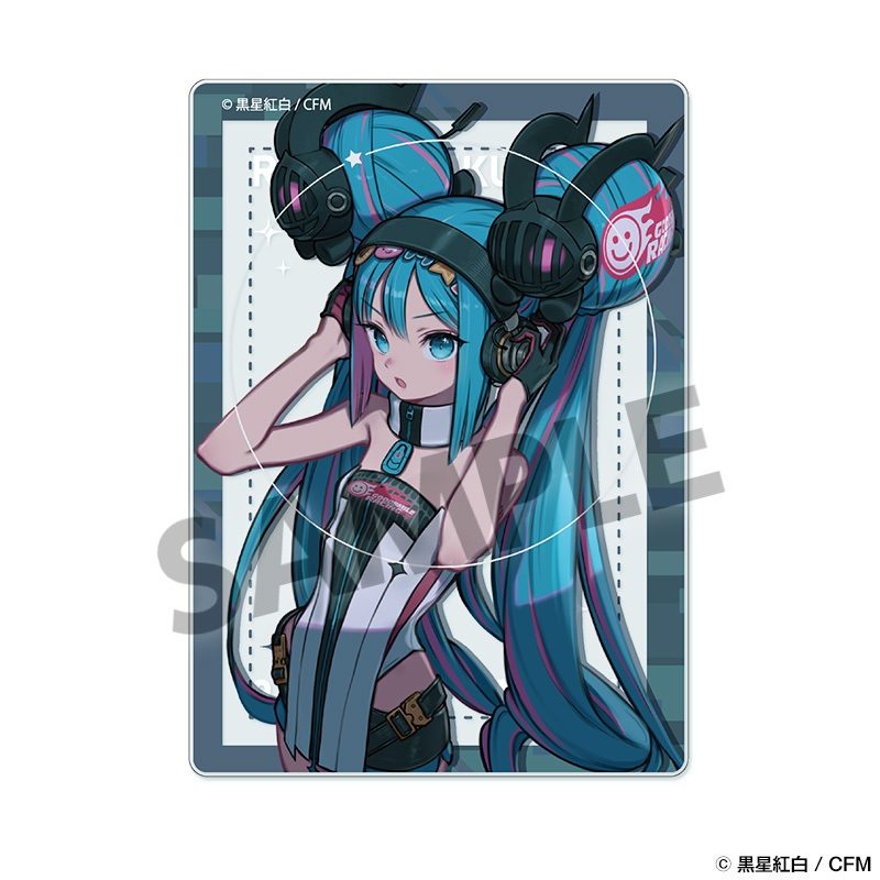 レーシングミク 2026 Rd.2 FUJI 応援Ver. アクリルカード (Racing Miku 2026 Rd.2 FUJI CHEERING Ver. Acrylic Card)