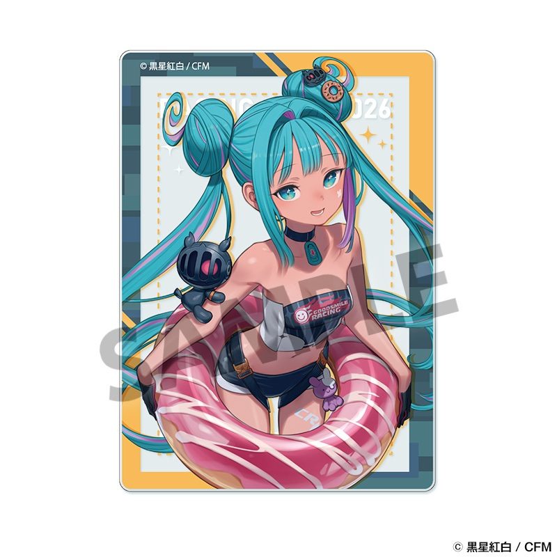 レーシングミク 2026 Rd.3 SEPANG 応援Ver. アクリルカード (Racing Miku 2026 Rd.3 SEPANG CHEERING Ver. Acrylic Card)