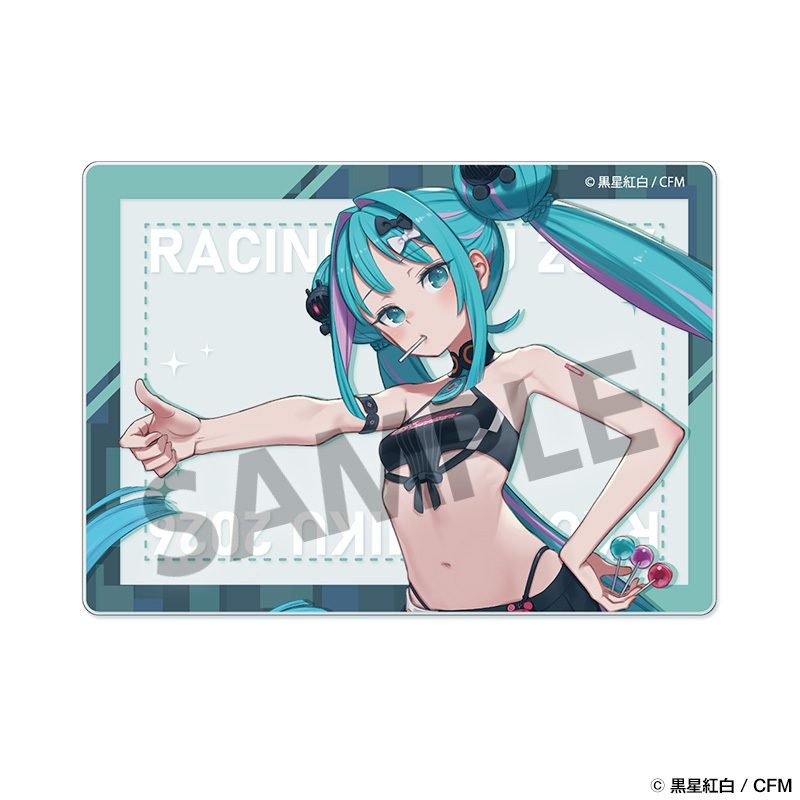 レーシングミク 2026 いいね!Ver. アクリルカード (Racing Miku 2026 NICE! Ver. Acrylic Card)
