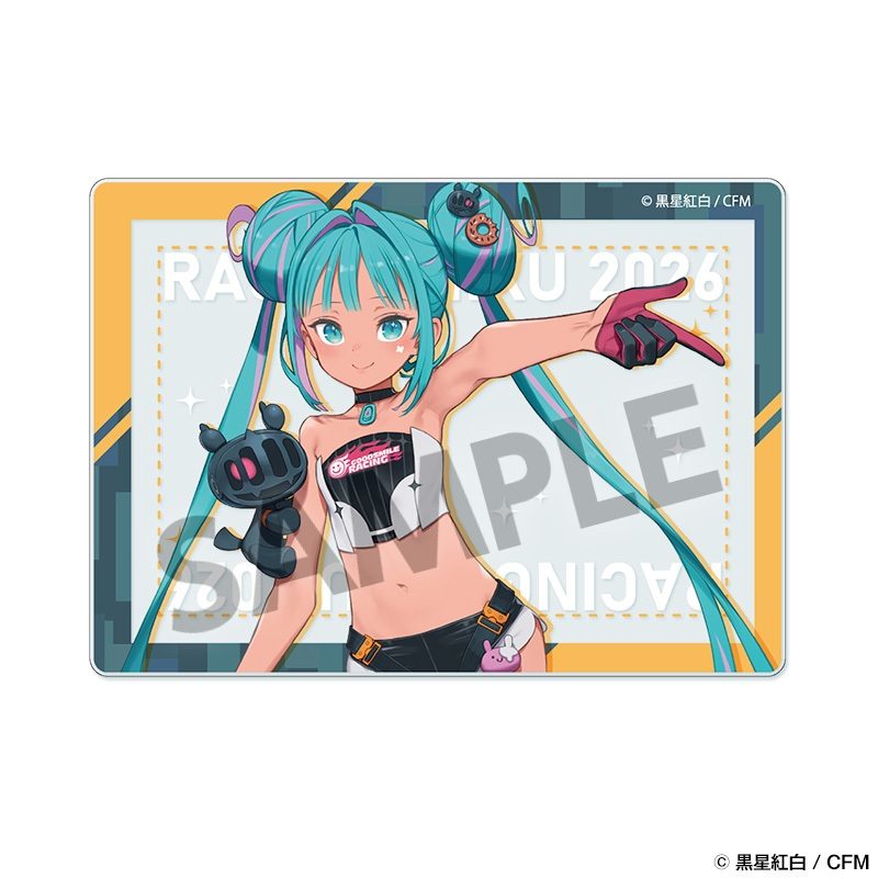 レーシングミク 2026 セパンVer. アクリルカード (Racing Miku 2026 SEPANG Ver. Acrylic Card)