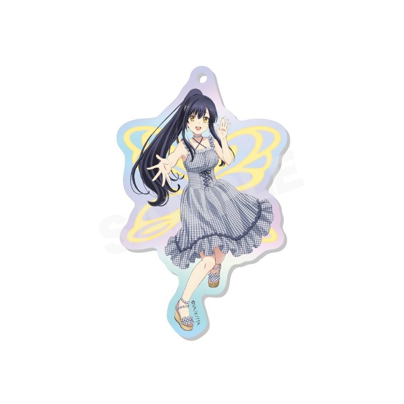 Summer Pockets オーロラアクリルキーホルダー 03 久島鴎 ("Summer Pockets" Aurora Acrylic Key Chain 03 Kushima Kamome)