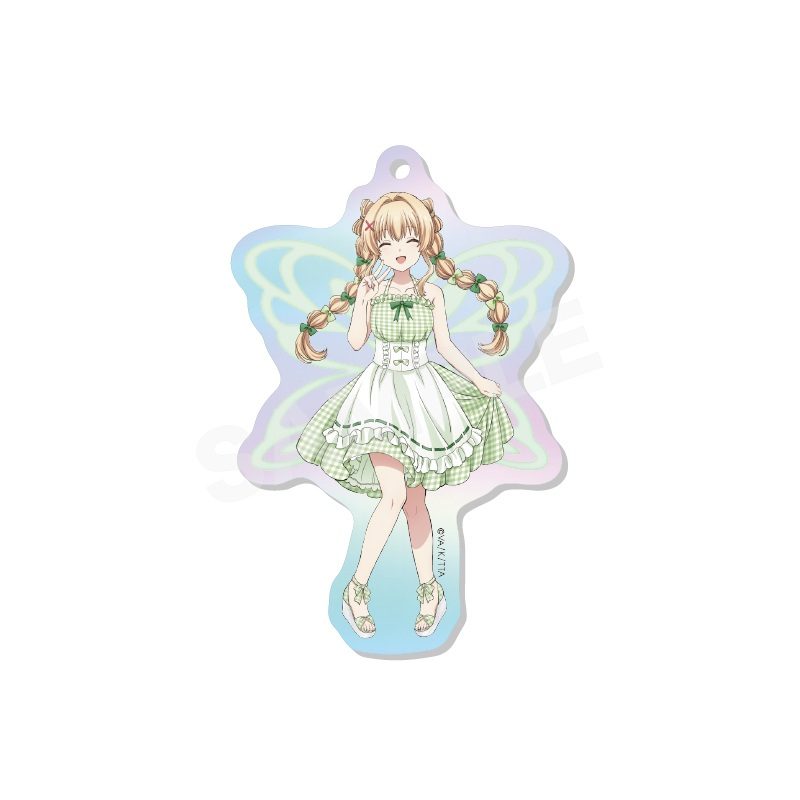 Summer Pockets オーロラアクリルキーホルダー 04 紬ヴェンダース ("Summer Pockets" Aurora Acrylic Key Chain 04 Tsumugi Wenders)