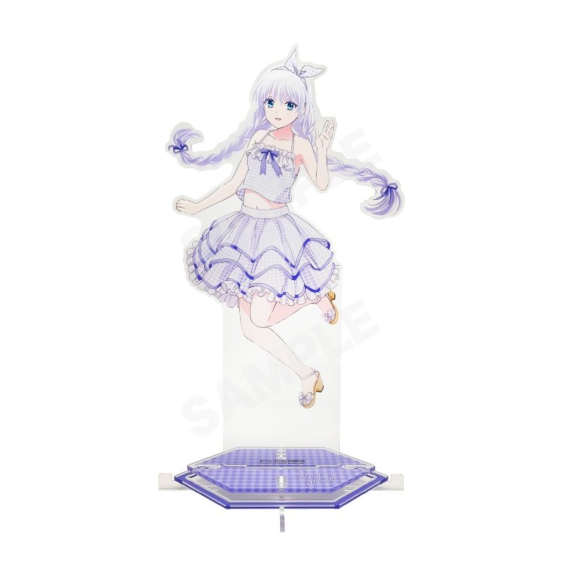 Summer Pockets トールアクリルスタンド 01 鳴瀬しろは ("Summer Pockets" Tall Acrylic Stand 01 Naruse Shiroha)
