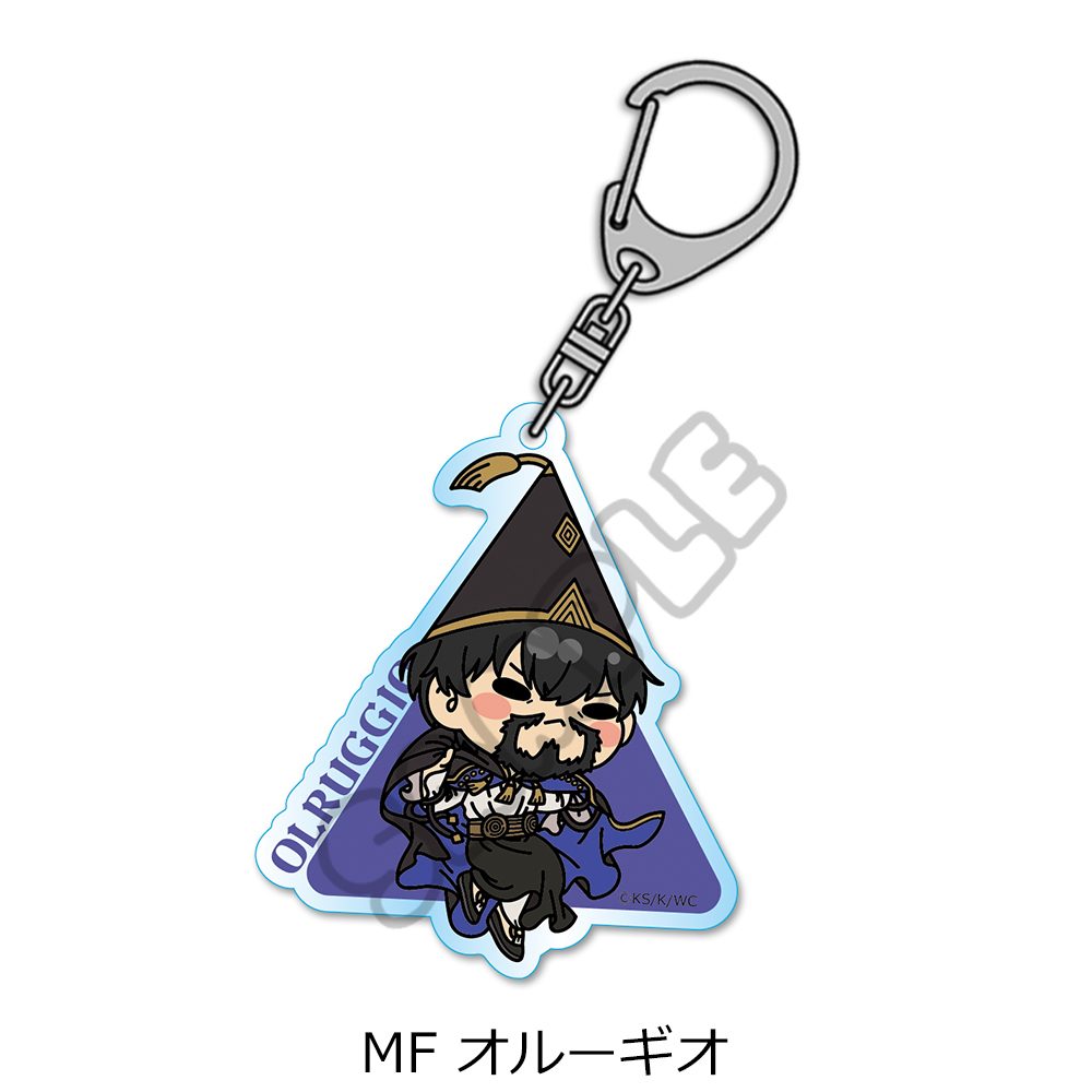 とんがり帽子のアトリエ 第2弾 アクリルキーホルダー MF オルーギオ ("Witch Hat Atelier" Vol. 2 Acrylic Key Chain MF Olruggio)