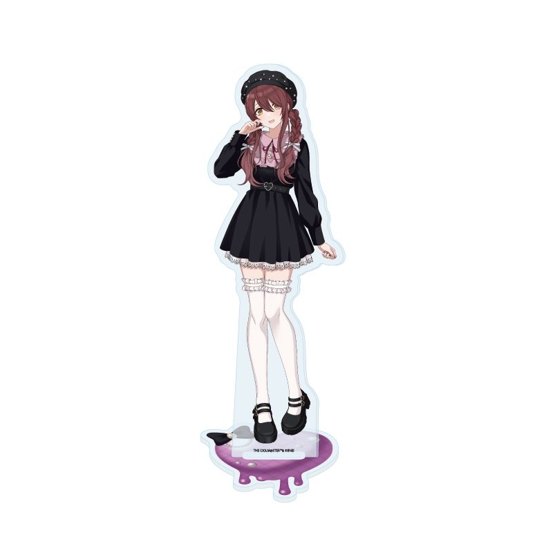 アクリルスタンド アイドルマスター シャイニーカラーズ 25 大崎甜花 ダークガーリーファッションVer.(描き下ろしイラスト) (Acrylic Stand "The Idolmaster Shiny Colors" 25 Osaki Tenka Dark Girly Fashion Ver. (Original Illustration))