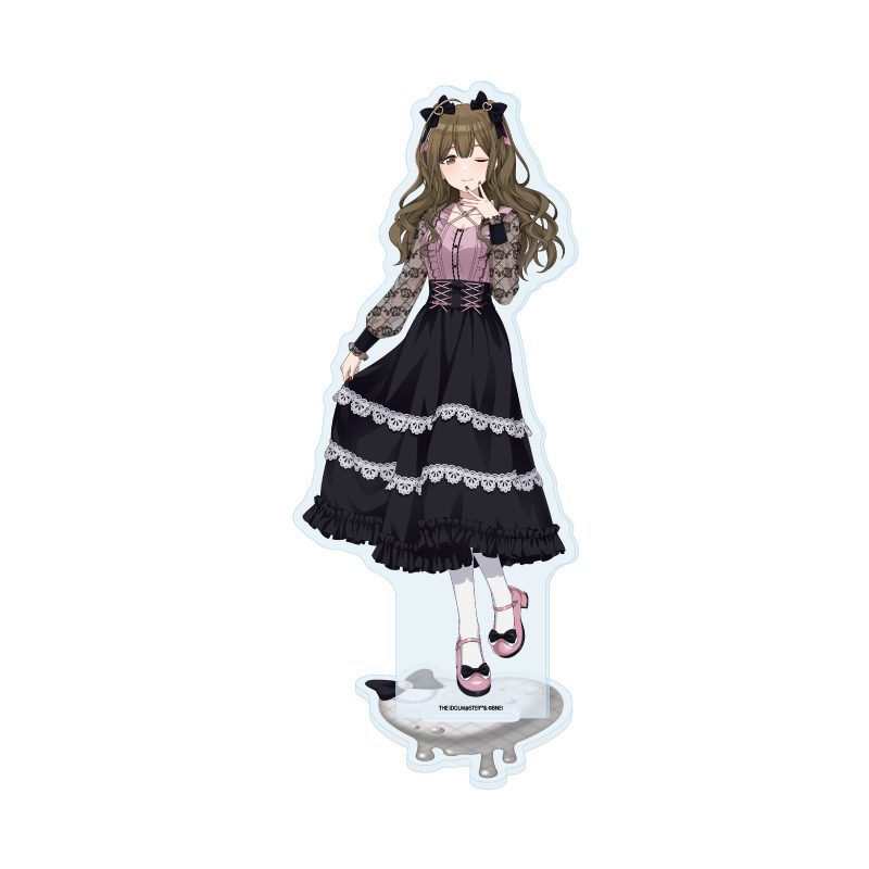 アクリルスタンド アイドルマスター シャイニーカラーズ 26 桑山千雪 ダークガーリーファッションVer.(描き下ろしイラスト) (Acrylic Stand "The Idolmaster Shiny Colors" 26 Kuwayama Chiyuki Dark Girly Fashion Ver. (Original Illustration))