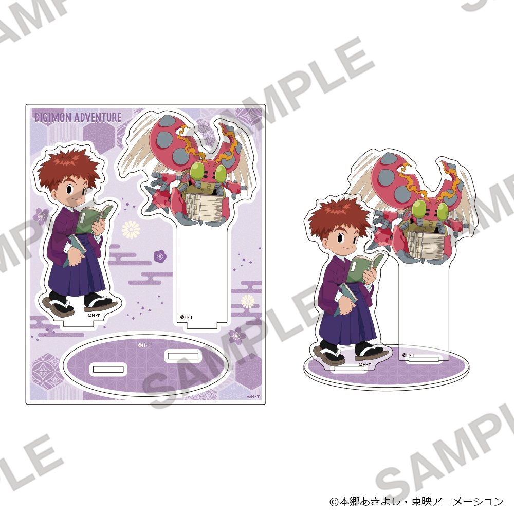 デジモンアドベンチャー アクリルスタンド 和モダンVer. 泉光子郎&テントモン ("Digimon Adventure" Acrylic Stand Japanese Modern Ver. Izumi Koshiro & Tentomon)