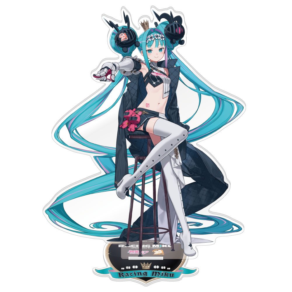 レーシングミク 2026Ver. -Good Smile Company 25th Anniversary- 特大アクリルスタンド (Racing Miku 2026 Ver. -Good Smile Company 25th Anniversary- Extra Large Acrylic Stand)