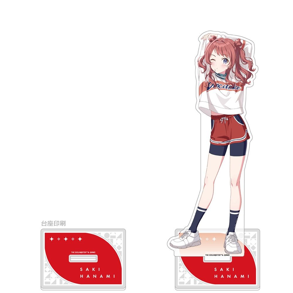 学園アイドルマスター 特大アクリルスタンド 花海咲季/トレーニング服 ("Gakuen Idolmaster" Extra Large Acrylic Stand Hanami Saki / Training Wear)