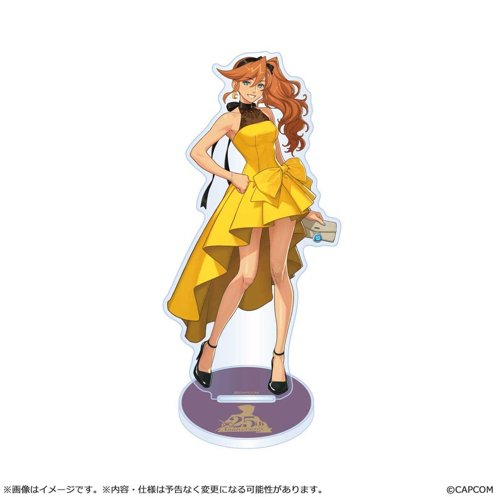 逆転裁判25周年 メインビジュアル アクリルスタンド 希月心音 ("Ace Attorney" 25th Anniversary Main Visual Acrylic Stand Athena Cykes)